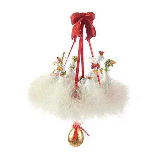 Quirks! ornaments 12 Days 6 Geese a-Laying Ornament by Patience Brewster