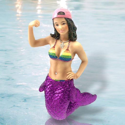 Quirks! ornaments RETIRING Empowered Mermaid Ornament by December Diamonds