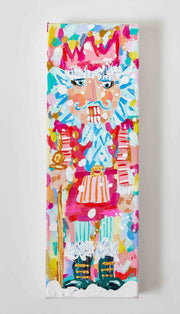 Quirks! Painting Dixon Nutcracker Decor Painting: 3x9