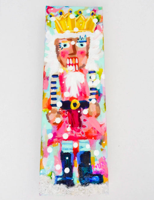 Quirks! Painting Elle Pink Nutcracker: 3x9