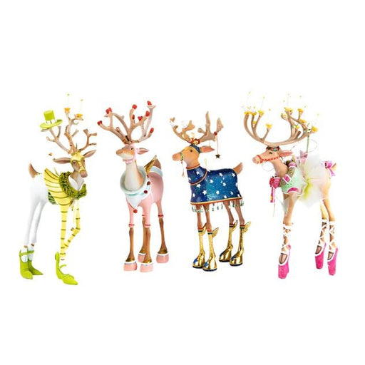 Quirks! Patience Brewster Dash Away Dash Away Reindeer Figure Set B by Patience Brewster