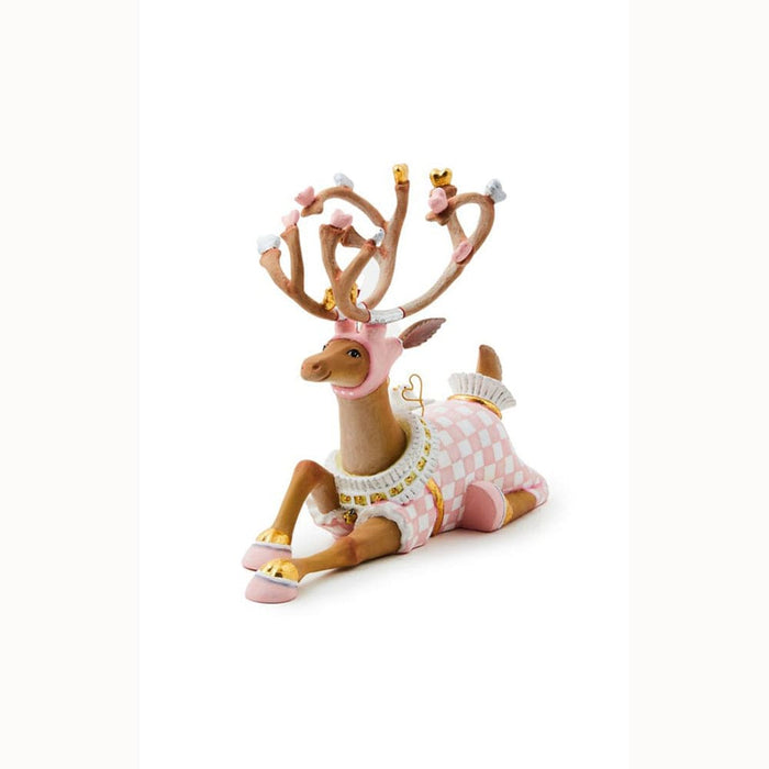 Quirks! Patience Brewster Dash Away Dash Away Sitting Cupid Reindeer Figure by Patience Brewster