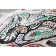 Quirks! Pillows Alabama, University of Collegiate Hand-Embroidered Pillow