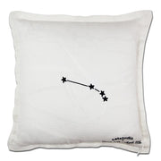 Quirks! Pillows Aries Astrology Hand-Embroidered Pillow by Cat Studio