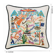 Quirks! Pillows Arizona Hand-Embroidered Pillow