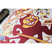 Quirks! Pillows Arizona State University Collegiate Hand-Embroidered Pillow