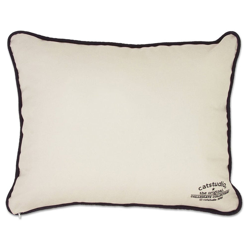Quirks! Pillows Auburn University Collegiate Hand-Embroidered Pillow