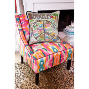 Quirks! Pillows Berkeley Hand-Embroidered Pillow