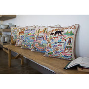 Quirks! Pillows Big Bend Hand-Embroidered Pillow