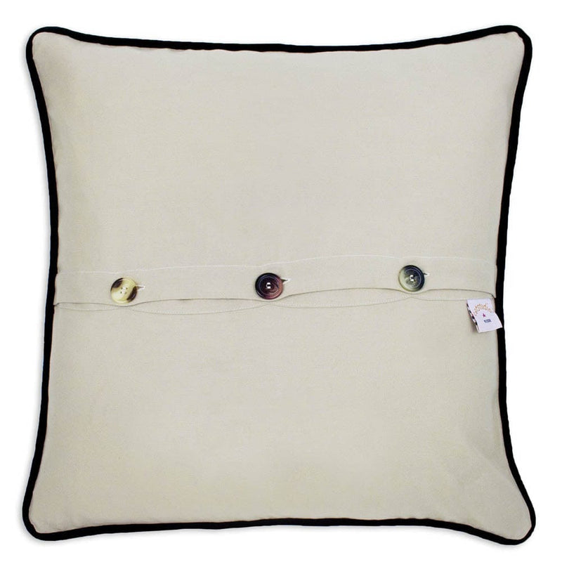 Quirks! Pillows Birmingham Embroidered Pillow by CatStudio