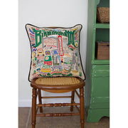 Quirks! Pillows Birmingham Embroidered Pillow by CatStudio