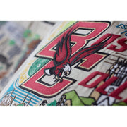 Quirks! Pillows Boston College Collegiate Hand-Embroidered Pillow