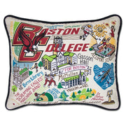 Quirks! Pillows Boston College Collegiate Hand-Embroidered Pillow