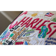 Quirks! Pillows Charleston Hand-Embroidered Pillow