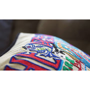 Quirks! Pillows Chesapeake Bay Hand-Embroidered Pillow