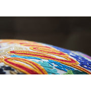 Quirks! Pillows Cleveland Hand-Embroidered Pillow