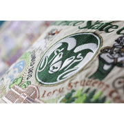 Quirks! Pillows Colorado State University Collegiate Embroidered Pillow by CatStudio