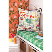 Quirks! Pillows Coronado Embroidered Pillow