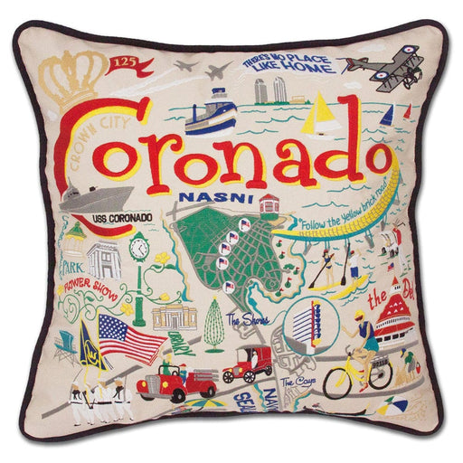 Quirks! Pillows Coronado Embroidered Pillow