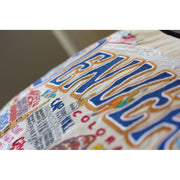 Quirks! Pillows Denver Hand-Embroidered Pillow