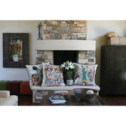 Quirks! Pillows Empire State Hand-Embroidered Pillow