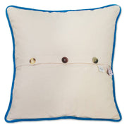 Quirks! Pillows Florida Hand-Embroidered Pillow