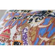 Quirks! Pillows Fort Worth, TX Hand-Embroidered Pillow