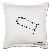 Quirks! Pillows Gemini Astrology Hand-Embroidered Pillow by Cat Studio