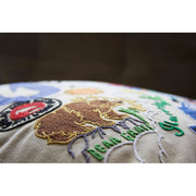 Quirks! Pillows Glacier Park Hand-Embroidered Pillow