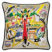 Quirks! Pillows Hollywood Hand-Embroidered Pillow