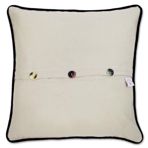 Quirks! Pillows Hudson Valley Hand-Embroidered Pillow