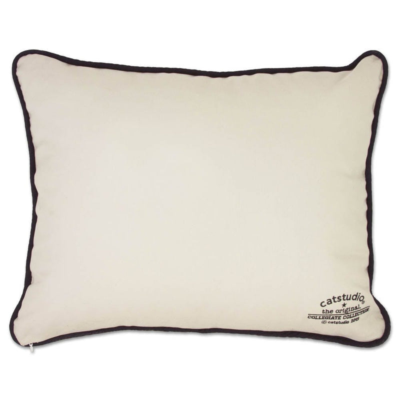Quirks! Pillows Iowa State University Collegiate Embroidered Pillow by CatStudio
