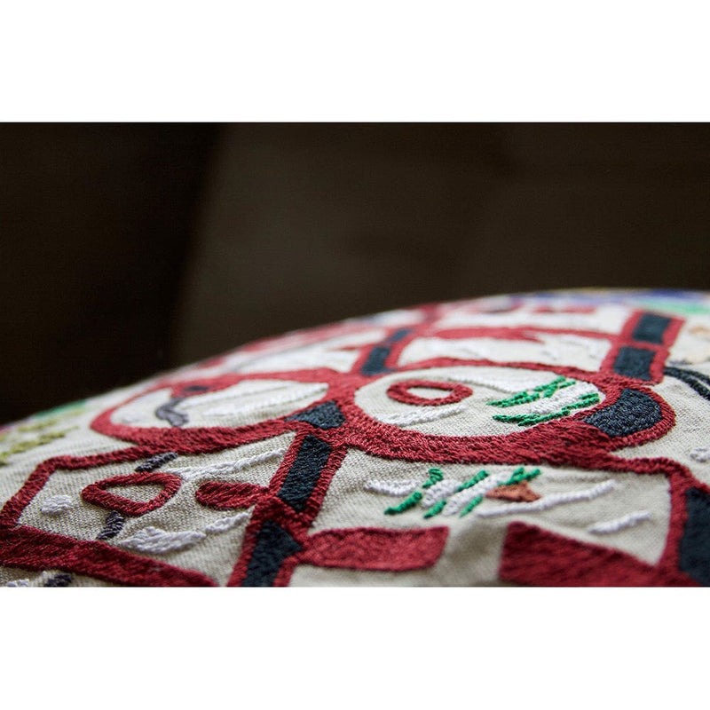 Quirks! Pillows Jackson Hole Hand-Embroidered Pillow