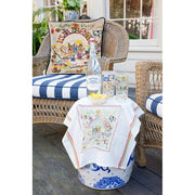 Quirks! Pillows Kansas Hand-Embroidered Pillow