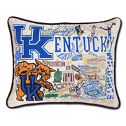 Quirks! Pillows Kentucky, University of Collegiate Embroidered Pillow by CatStudio