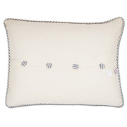 Quirks! Pillows Long Island Hand-Embroidered Pillow