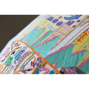 Quirks! Pillows Miami Hand-Embroidered Pillow