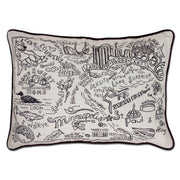 Quirks! Pillows Minnesota Hand-Guided Machine Pillow by CatStudio