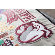 Quirks! Pillows Mississippi State University Collegiate Embroidered Pillow by CatStudio