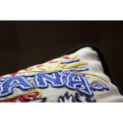 Quirks! Pillows Montana Hand-Embroidered Pillow