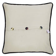 Quirks! Pillows Nebraska Hand-Embroidered Pillow
