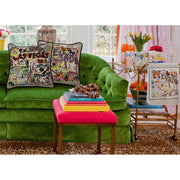 Quirks! Pillows Nevada Hand-Embroidered Pillow