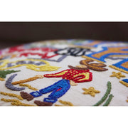 Quirks! Pillows Nevada Hand-Embroidered Pillow