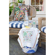 Quirks! Pillows New Jersey Hand-Embroidered Pillow