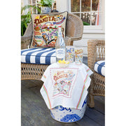 Quirks! Pillows North Dakokta Hand-Embroidered Pillow