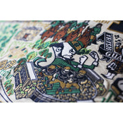 Quirks! Pillows Notre Dame, University of Collegiate Embroidered Pillow by Cat Studio