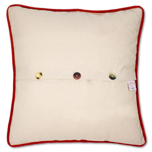 Quirks! Pillows Nutcracker Hand-Embroidered Pillow