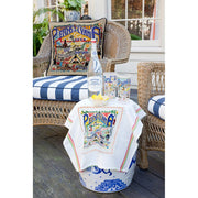 Quirks! Pillows Pennsylvania Hand-Embroidered Pillow