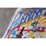 Quirks! Pillows Pennsylvania Hand-Embroidered Pillow