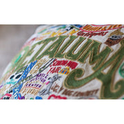 Quirks! Pillows Petaluma Hand-Embroidered Pillow